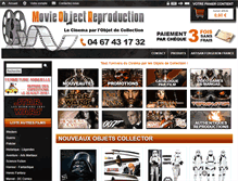 Tablet Screenshot of movie-object-reproduction.com